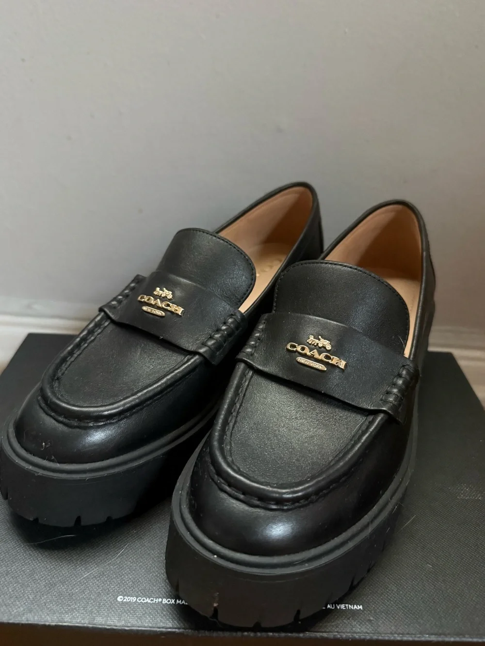 Coach Platform Loafers